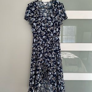 Blue Floral Dress